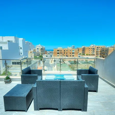 Luxurious Penthouse With 2 Large Terraces Dger1-1 Apartament St. Julian's